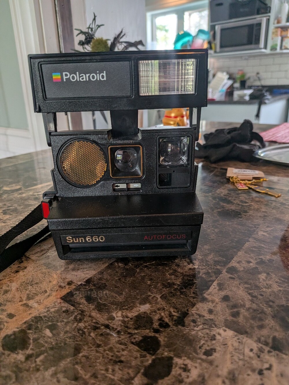 Vintage Polaroid Sun 660 Authentic 1980s Camera